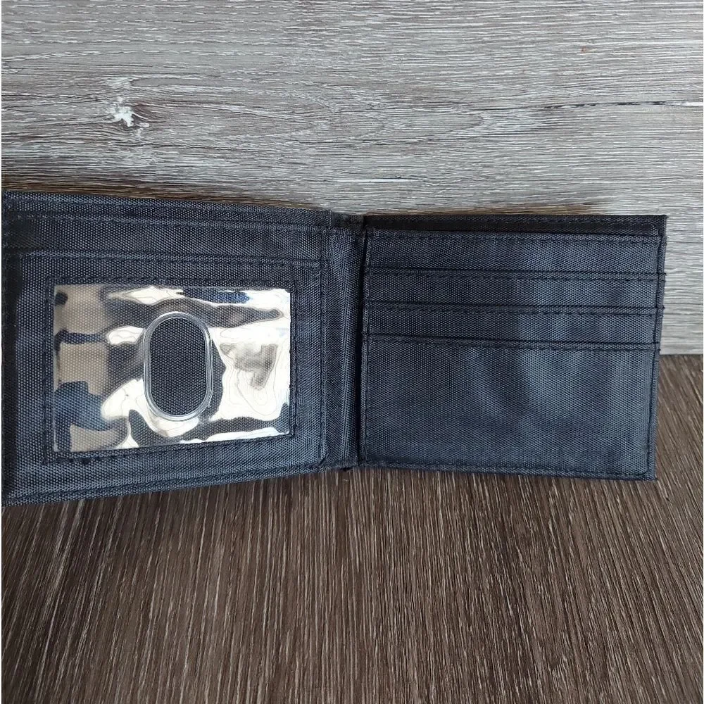 Vintage Star Wars Yoda R2D2 Darth Vader Han Solo Mandalorian Bifold Wallet